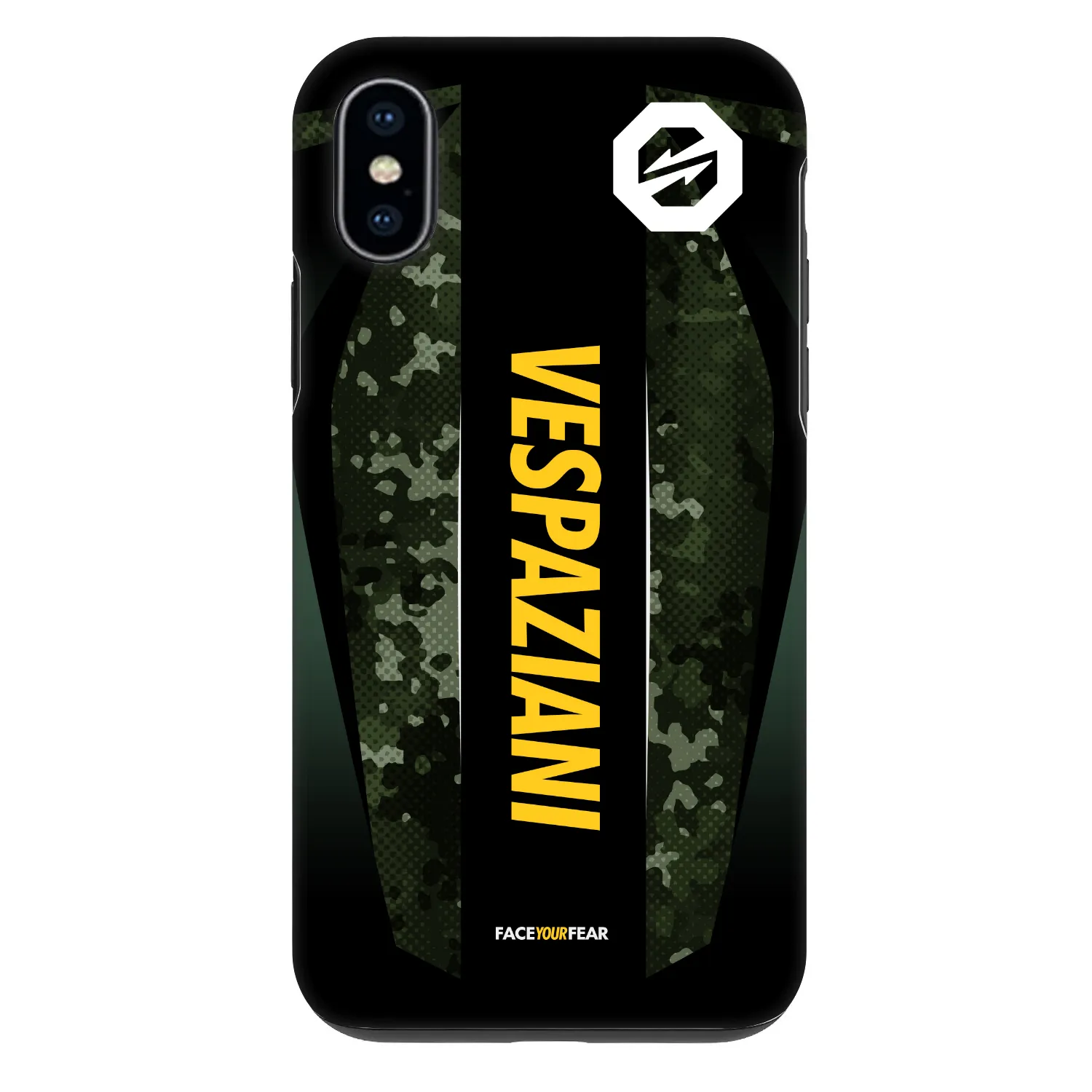 Picasee Fashion Case pro Apple iPhone X/XS - OKTAGON - Vespaziani Fight Jersey