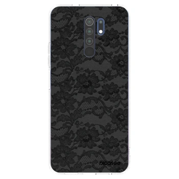 Picasee silikonový průhledný obal pro Xiaomi Redmi 9 - Dark Elegance