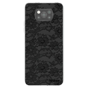 Picasee silikonový černý obal pro Xiaomi Poco X3 - Dark Elegance