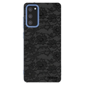 Picasee silikonový průhledný obal pro Samsung Galaxy S20 FE - Dark Elegance