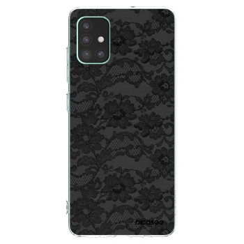 Picasee silikonový průhledný obal pro Samsung Galaxy M51 M515F - Dark Elegance