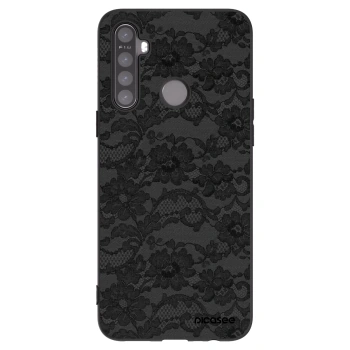 Picasee silikonový černý obal pro Realme 5 - Dark Elegance