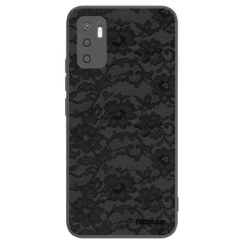 Picasee silikonový černý obal pro Xiaomi Redmi Note 10 5G - Dark Elegance