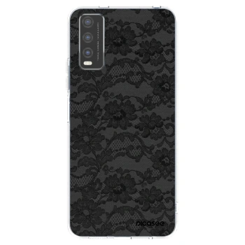 Picasee silikonový průhledný obal pro Vivo Y20s - Dark Elegance