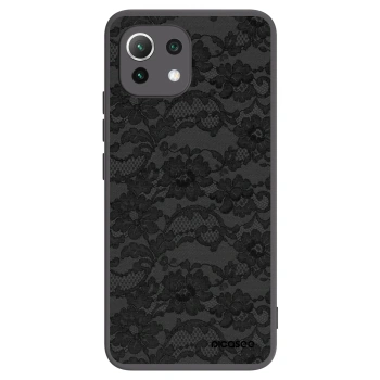 Picasee silikonový černý obal pro Xiaomi 11 Lite 5G NE - Dark Elegance