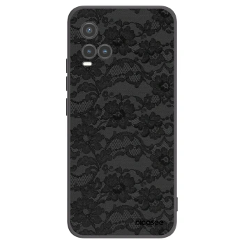 Picasee silikonový černý obal pro Vivo Y33s - Dark Elegance