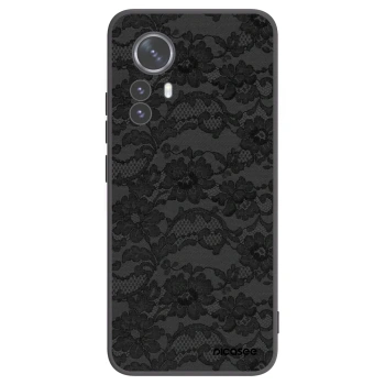 Picasee silikonový černý obal pro Xiaomi 12 Pro - Dark Elegance