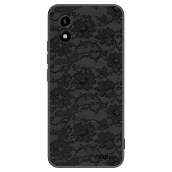 Picasee silikonový černý obal pro Vivo Y01 - Dark Elegance