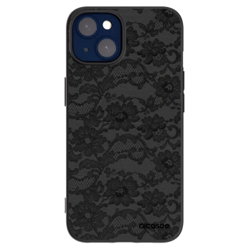Picasee silikonový černý obal pro Apple iPhone 14 - Dark Elegance