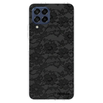 Picasee silikonový průhledný obal pro Samsung Galaxy M53 5G - Dark Elegance