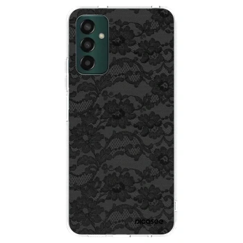 Picasee silikonový průhledný obal pro Samsung Galaxy M13 M135F - Dark Elegance