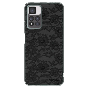 Picasee silikonový průhledný obal pro Xiaomi Redmi Note 11 Pro+ 5G - Dark Elegance