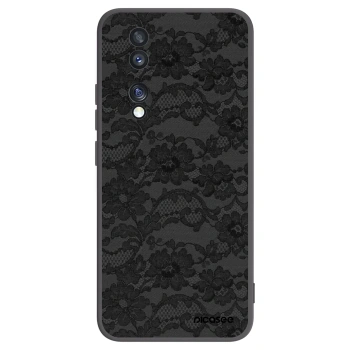 Picasee silikonový černý obal pro Honor 70 - Dark Elegance