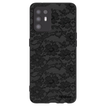 Picasee silikonový černý obal pro OPPO A94 5G - Dark Elegance