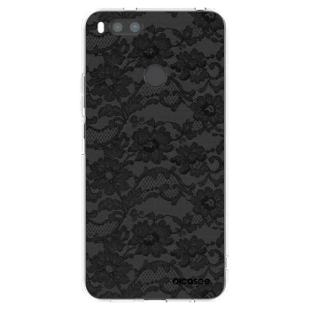 Picasee silikonový průhledný obal pro Xiaomi Redmi A1 - Dark Elegance