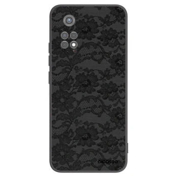 Picasee silikonový černý obal pro Xiaomi Redmi Note 11S 5G - Dark Elegance