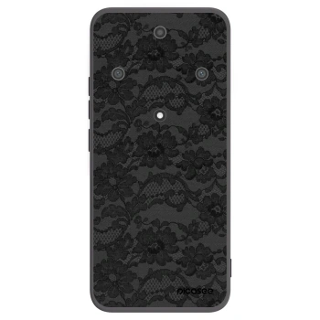 Picasee silikonový černý obal pro Honor Magic5 Lite 5G - Dark Elegance