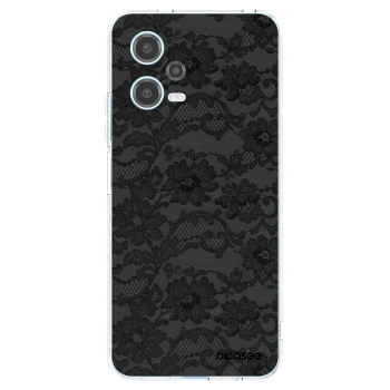 Picasee silikonový průhledný obal pro Xiaomi Redmi Note 12 5G - Dark Elegance