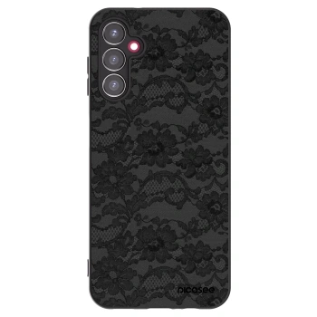 Picasee silikonový černý obal pro Samsung Galaxy A14 4G A145R - Dark Elegance