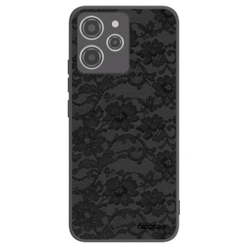 Picasee silikonový černý obal pro Xiaomi Redmi 12 4G - Dark Elegance