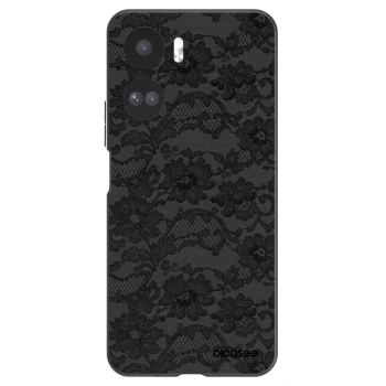 Picasee silikonový černý obal pro Honor 90 Lite 5G - Dark Elegance