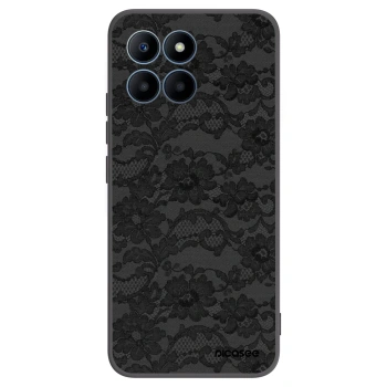 Picasee silikonový černý obal pro Honor 70 Lite - Dark Elegance
