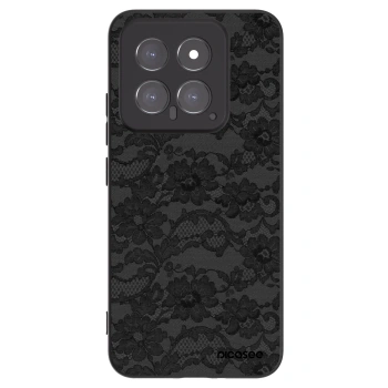 Picasee silikonový černý obal pro Xiaomi 14 - Dark Elegance