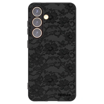 Picasee silikonový černý obal pro Samsung Galaxy S24 S921B 5G - Dark Elegance