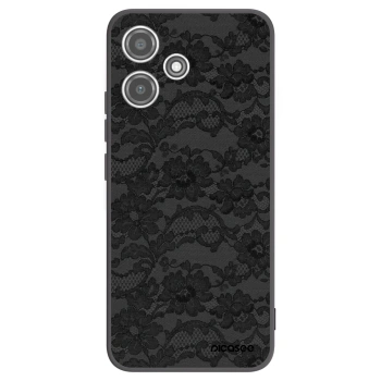 Picasee silikonový černý obal pro Xiaomi Redmi 12 5G - Dark Elegance