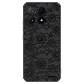 Picasee silikonový černý obal pro Xiaomi Poco X6 Pro - Dark Elegance