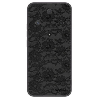 Picasee silikonový černý obal pro Honor Magic6 Lite 5G - Dark Elegance