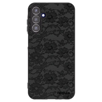 Picasee silikonový černý obal pro Samsung Galaxy A15 A155F 4G - Dark Elegance