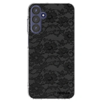 Picasee silikonový průhledný obal pro Samsung Galaxy A15 A155F 4G - Dark Elegance