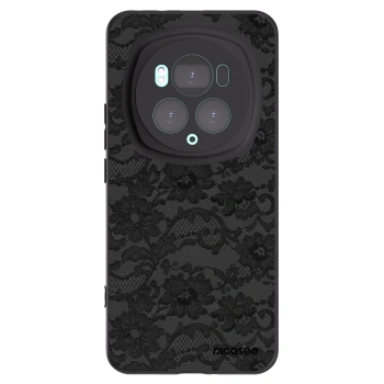 Picasee silikonový černý obal pro Honor Magic6 Pro - Dark Elegance