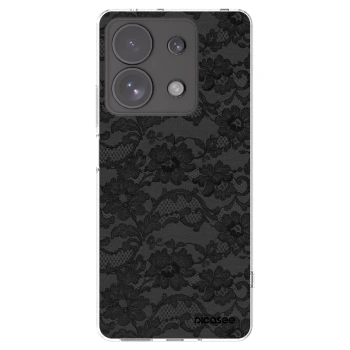 Picasee silikonový průhledný obal pro Xiaomi Redmi Note 13 Pro 4G - Dark Elegance