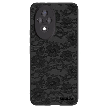 Picasee silikonový černý obal pro Honor 200 5G - Dark Elegance