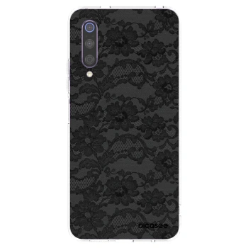 Picasee silikonový průhledný obal pro Xiaomi Mi 9 - Dark Elegance