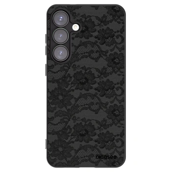 Picasee silikonový černý obal pro Samsung Galaxy S25+ 5G - Dark Elegance