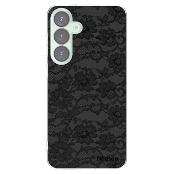 Picasee silikonový průhledný obal pro Samsung Galaxy S25+ 5G - Dark Elegance