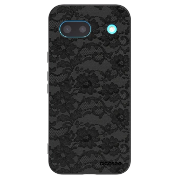 Picasee silikonový černý obal pro Google Pixel 8a - Dark Elegance