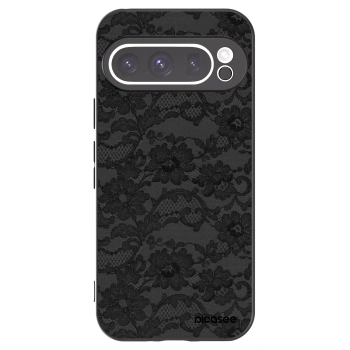 Picasee silikonový černý obal pro Google Pixel 9 Pro - Dark Elegance