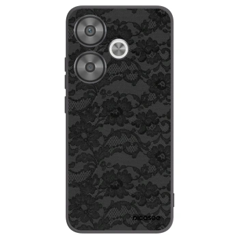 Picasee silikonový černý obal pro Xiaomi Poco F6 - Dark Elegance