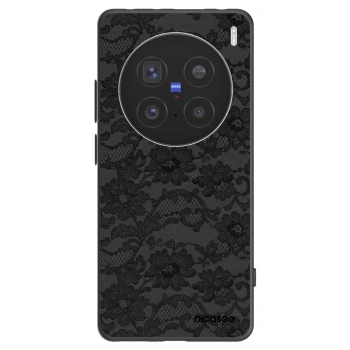 Picasee silikonový černý obal pro Vivo X200 Pro - Dark Elegance