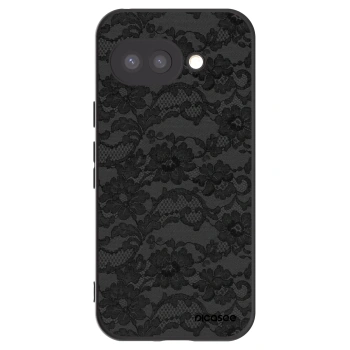 Picasee silikonový černý obal pro Google Pixel 9a - Dark Elegance