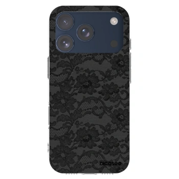 Picasee silikonový průhledný obal pro Apple iPhone 17 Pro - Dark Elegance