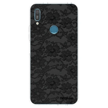 Picasee silikonový průhledný obal pro Huawei Y6 2019 - Dark Elegance