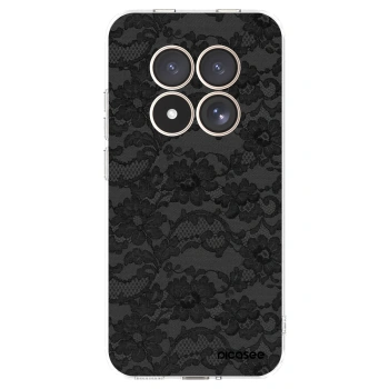 Picasee silikonový průhledný obal pro Xiaomi Redmi Note 15 Pro 4G - Dark Elegance