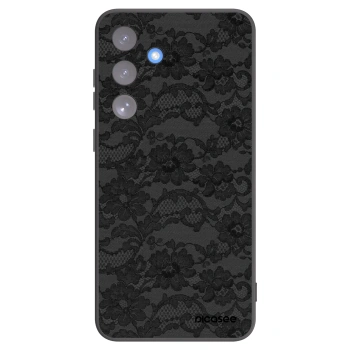 Picasee silikonový černý obal pro Samsung Galaxy S25 FE 5G - Dark Elegance