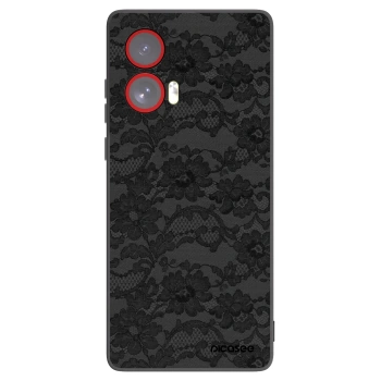 Picasee silikonový černý obal pro Motorola Edge 50 Fusion - Dark Elegance