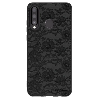 Picasee silikonový černý obal pro Huawei P30 Lite - Dark Elegance